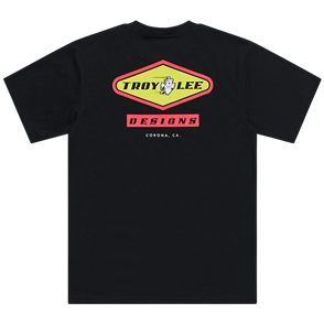 TROY LEE DESIGNS SHORT SLEEVE TEE CARB BLACK
