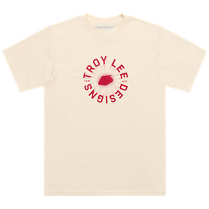TROY LEE DESIGNS SHORT SLEEVE TEE ROTATION VINTAGE WHITE