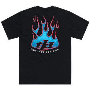 TROY LEE DESIGNS SHORT SLEEVE TEE TORCHED BLACK