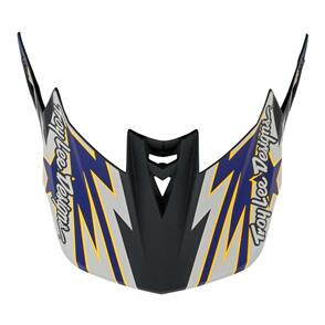 TROY LEE DESIGNS D4 VISOR INFERNO GRAY