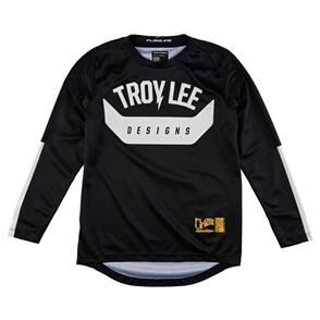 TROY LEE DESIGNS 2024 YOUTH LS FLOWLINE JERSEY AIRCORE BLACK