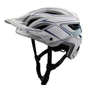 TROY LEE DESIGNS 2025 A3 AS MIPS HELMET UNO PINSTRIPE LIGHT GRAY