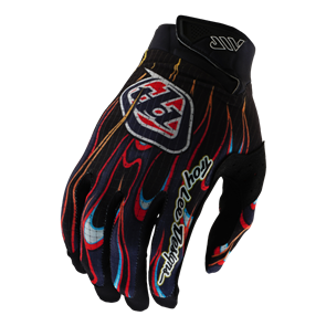 TROY LEE DESIGNS AIR GLOVE TORCHED BLACK / RED