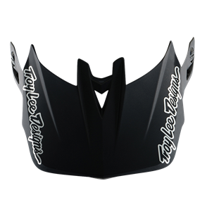 TROY LEE DESIGNS D4 VISOR  STEALTH BLACK (2025 OR LATER)
