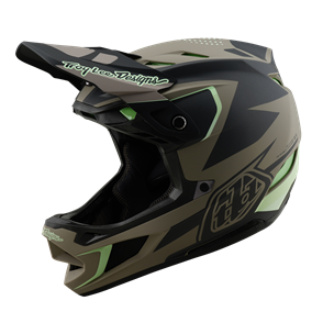 TROY LEE DESIGNS D4 AS COMPOSITE HELMET OPTIC TIMBER