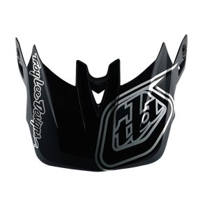 TROY LEE DESIGNS D4 VISOR SHADOW BLACK