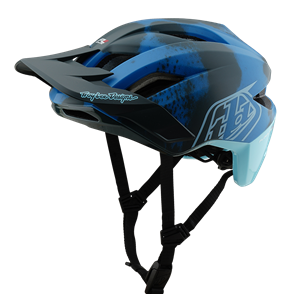 TROY LEE DESIGNS FLOWLINE SE AS HELMET BADGE CAMO BLUE