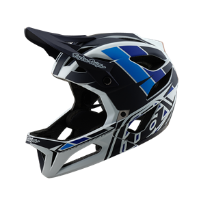 TROY LEE DESIGNS STAGE AS HELMET CORSA BLUE