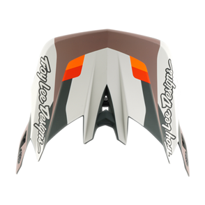TROY LEE DESIGNS D4 VISOR ROAMER CLAY