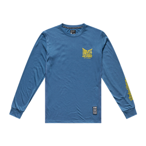 TROY LEE DESIGNS SKYLINE RIDE LONG SLEEVE TEE HANDLEBAR SLATE