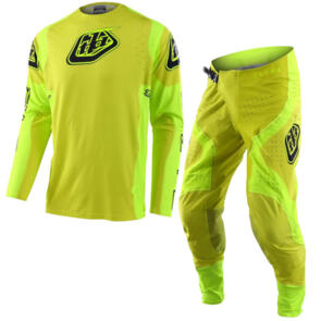 TROY LEE DESIGNS 2023 SE ULTRA COMBO SEQUENCE FLO YELLOW