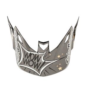 TROY LEE DESIGNS SE5 VISOR COSMIC EXPLOSION GRAY