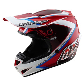TROY LEE DESIGNS GP HELMET SHUTTER RED