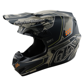 TROY LEE DESIGNS GP PRO HELMET TROOPER BLACK / CAPER