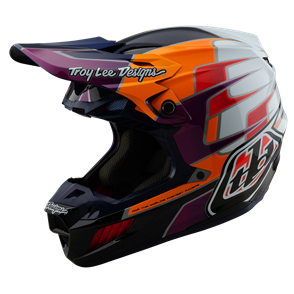 TROY LEE DESIGNS SE5 ECE CARBON HELMET SPEED NAVY