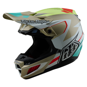 TROY LEE DESIGNS SE5 ECE COMPOSITE HELMET OPTIC WHITE