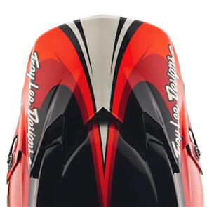 TROY LEE DESIGNS GP PRO VISOR CROSSOVER BLACK / RED