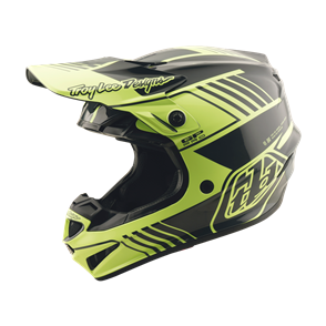 TROY LEE DESIGNS 2026 YOUTH GP PRO HELMET SEGMENT GLO YELLOW