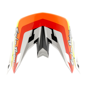 TROY LEE DESIGNS SE5 VISOR DASH ORANGE