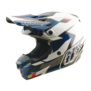 TROY LEE DESIGNS SE5 POLYCARBONATE HELMET ROAMER BLUE