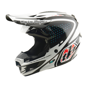 TROY LEE DESIGNS SE5 POLYCARBONATE HELMET THE LINE BLACK