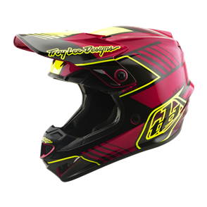 TROY LEE DESIGNS 2026 YOUTH GP PRO HELMET SEGMENT FUCHSIA