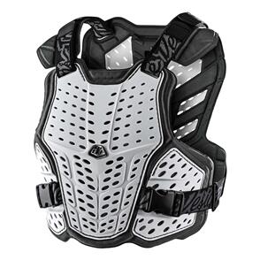 TROY LEE DESIGNS 2025 ROCKFIGHT CHEST PROTECTOR WHITE