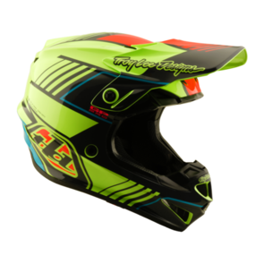 TROY LEE DESIGNS 2026 YOUTH GP PRO HELMET SEGMENT GLO YELLOW