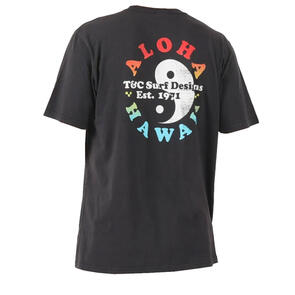 TOWN & COUNTRY BOYS BACK TO BASIXS TEE WASHED BLACK