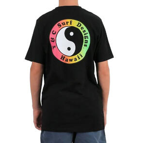 TOWN & COUNTRY BOYS OG LOGO TEE BLACK RASTA