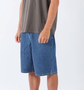 TOWN & COUNTRY BOYS THRIFT DENIM SHORT WASHED BLUE