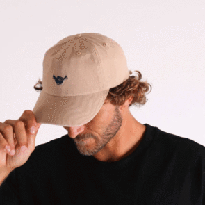 TOWN & COUNTRY SHAKKA ALOHA DAD CAP SAND
