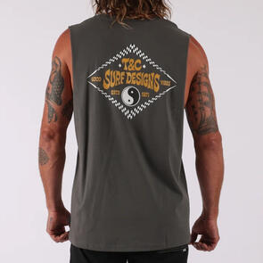 TOWN & COUNTRY GOOD VIBES MUSCLE VINTAGE CHAR