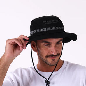TOWN & COUNTRY MARINER HAT WASHED BLACK