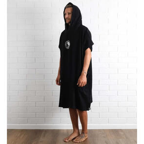 TOWN & COUNTRY OG CF HOODED TOWEL BLACK