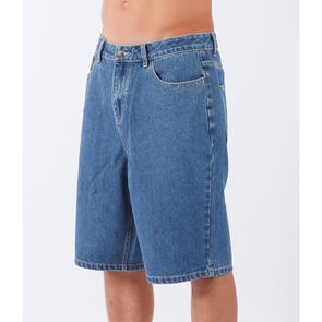 TOWN & COUNTRY THRIFT DENIM SHORT WASHED BLUE