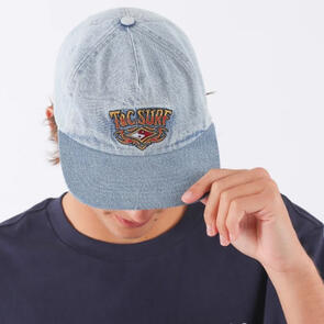 TOWN & COUNTRY THRIFT SNAP BACK BLEACHED BLUE