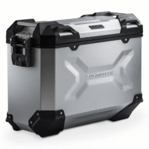 SW MOTECH TRAX ADV M SIDE CASE ALUMINUM 37L LEFT SILVER
