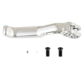 TRICKSTUFF KIT LEVER DIRETTISSIMA SILVER WITH BLACK SCREWS