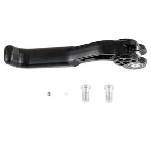 TRICKSTUFF KIT LEVER DIRETTISSIMA BLACK WITH SILVER SCREWS