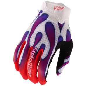 TROY LEE DESIGNS 2026 AIR GLOVE OVERSPRAY WHITE / VIOLET
