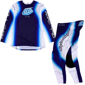 TROY LEE DESIGNS 2025 SE ULTRA JERSEY AND PANTS BLURR BLUE