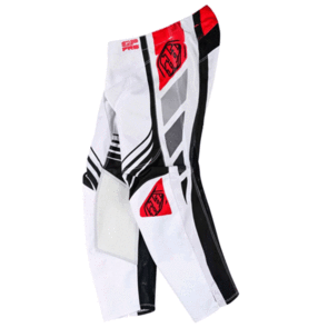 TROY LEE DESIGNS 2025 YOUTH GP PRO PANT WAVEZ OFF-WHITE / RED