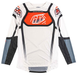 TROY LEE DESIGNS 2025 GP PRO AIR JERSEY BANDS WHITE / INDIGO