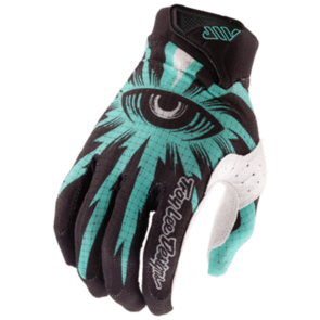 TROY LEE DESIGNS 2026 AIR GLOVE CYCLOPS CARBON / REAL TEAL