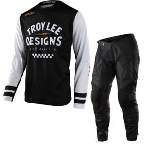 TROY LEE DESIGNS 2023 SCOUT GP COMBO RIDE ON BLACK / WHITE