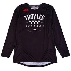 TROY LEE DESIGNS 2025 SCOUT GP JERSEY RIPPER BLACK