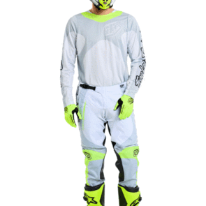 TROY LEE DESIGNS 2026 GP PRO JERSEY AND PANTS FRAMES VAPOR GRAY