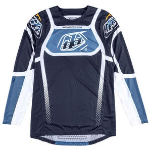 TROY LEE DESIGNS 2025 GP PRO AIR JERSEY BANDS DARK NAVY