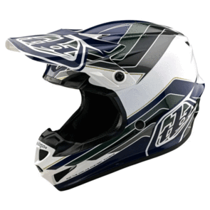 TROY LEE DESIGNS 2025 SE4 POLYACRYLITE HELMET BLOCK CHARCOAL / NAVY